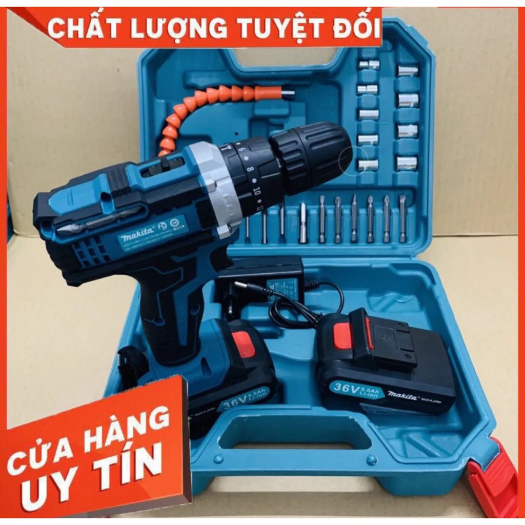 Máy Khoan Pin MAKITA 36V pin 5cell