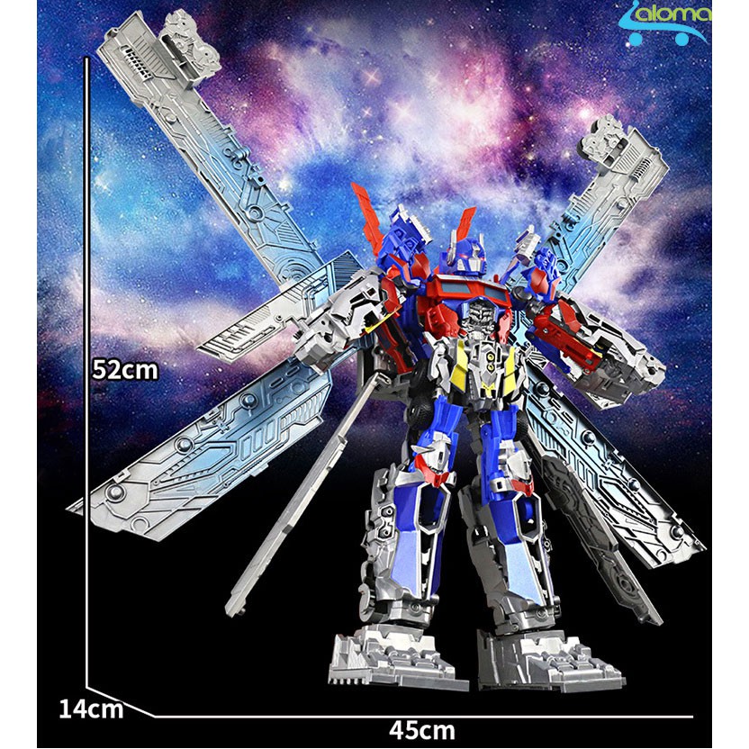 Robot biến hình ôtô Transfomer cao 52cm Optimus Prime