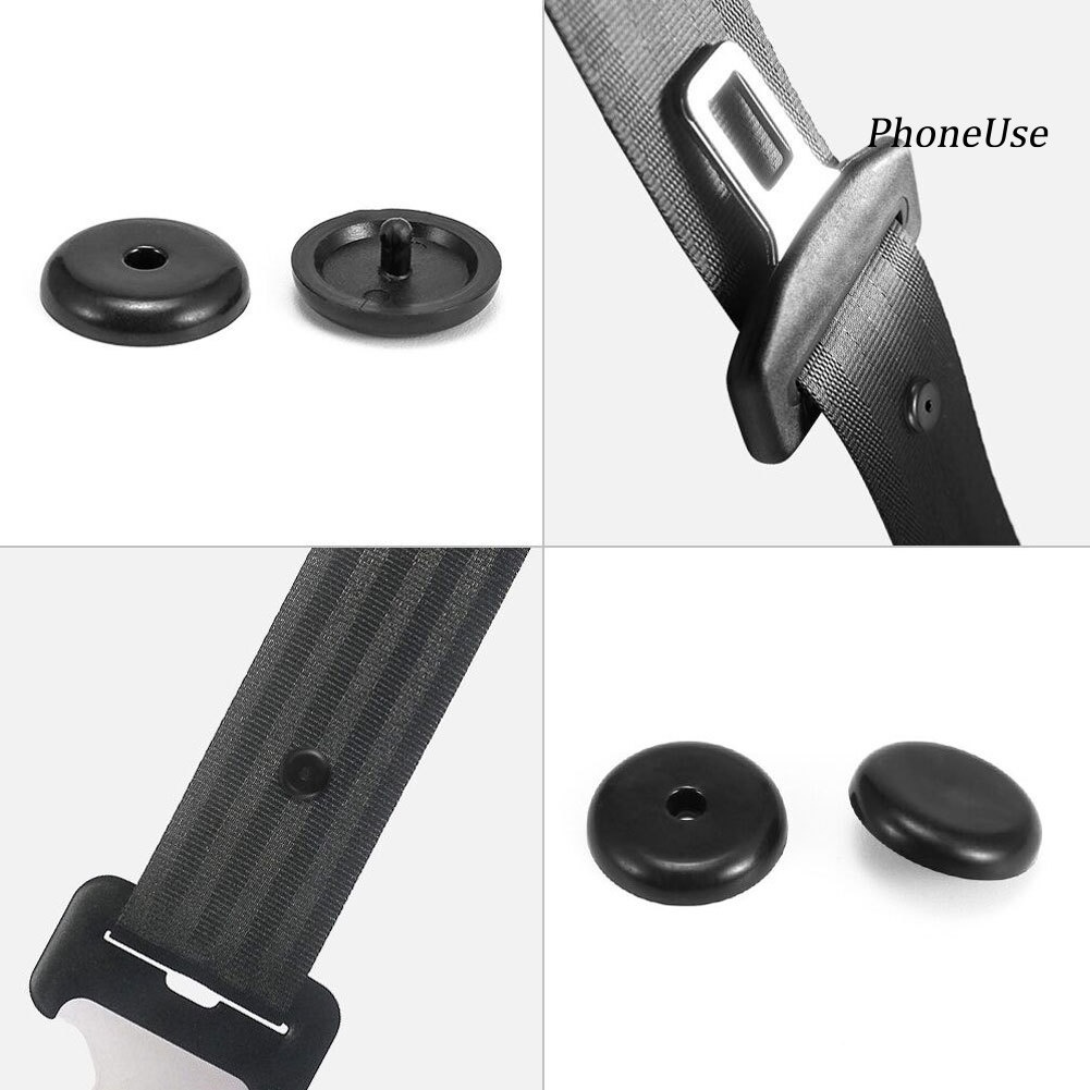 Pu- Set 10 Nút Chặn Dây An Toàn Cho Xe Hơi