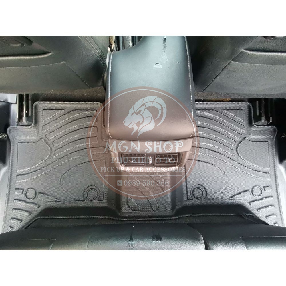 Thảm lót sàn [Toyota Hilux 2015 - 2021] cao su TPE