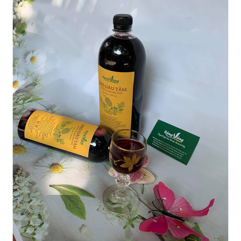 Nước Cốt Quả Dâu Tằm Ta - Siro dâu tằm Nguyên Chất Thơm Ngon Không Chất Bảo Quản