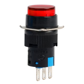 NÚT NHẤN NHẢ AB6Y-M PHI 16MM MÀU XANH, ĐỎ