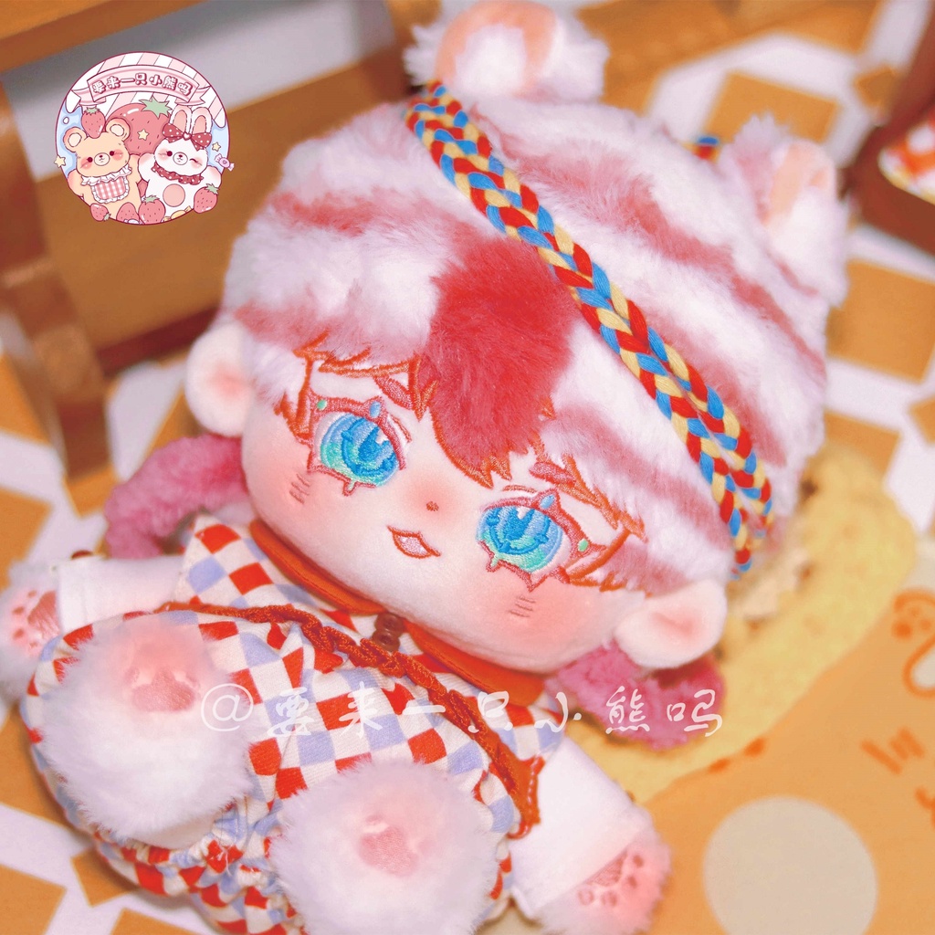 DOLL KHÔNG THUỘC TÍNH CÓ TAI VÀ ĐUÔI 20CM - BÚP BÊ KHÔNG THUỘC TÍNH 20CM CHÂN THÚ