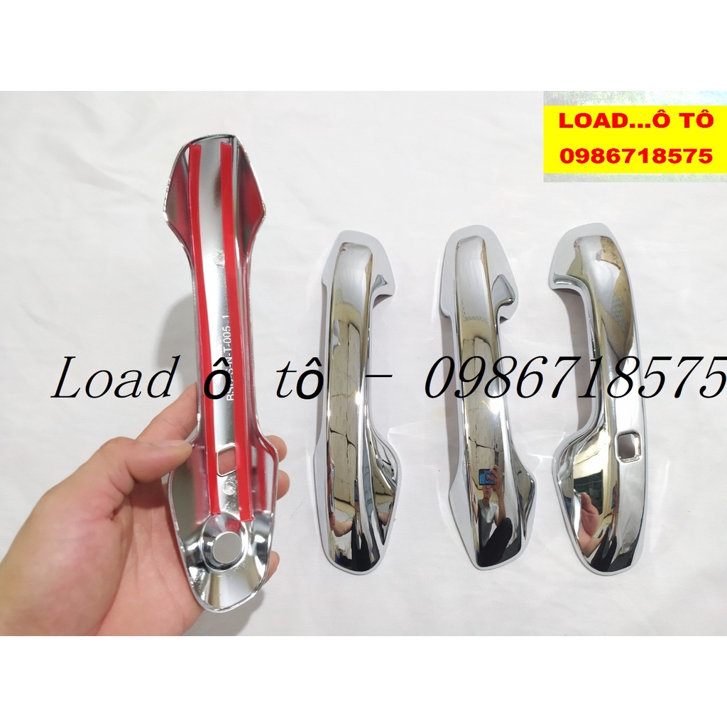 Ốp Tay Nắm Cửa Xe KIA Sonet 2022-23 Mẫu Mạ Crom Loại 1 Cao Cấp