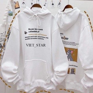 Áo Khoác Hoodie TO.M AND JER.RY Friendship Unisex - VIET_STAR
