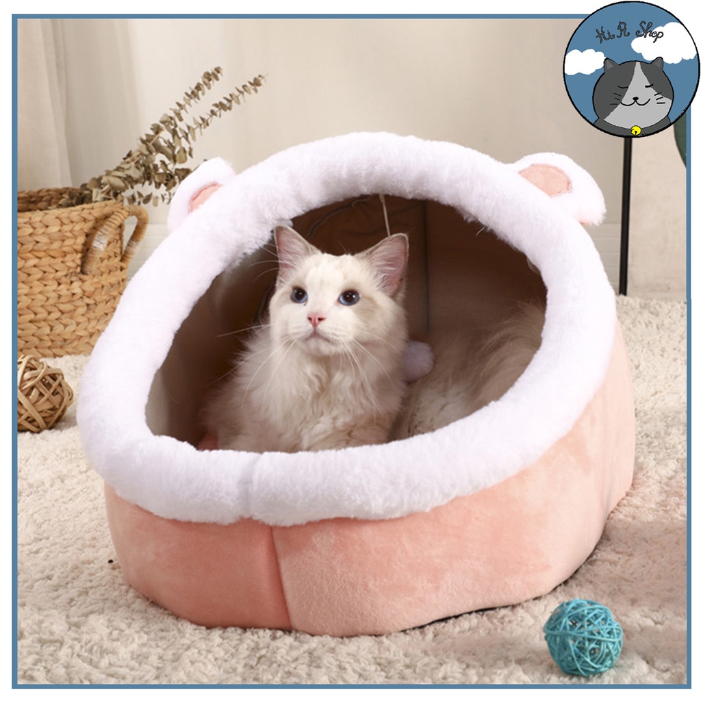 Nhà Đệm Cho Thú Cưng Cao Cấp Có Thể Tháo Rời Gấp Gọn, Làm Sạch Dễ Dàng – Ổ Cho Chó Mèo Nhiều Màu Săc