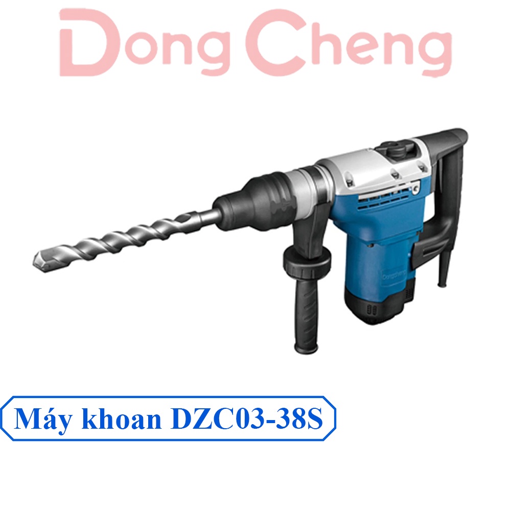 [Hàng nội địa số 1 TQ] Máy Khoan Búa Dongcheng DZC03-38S Công Suất 1100W Khả Năng Khoan Bê tông 38mm