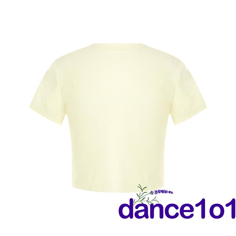 Áo thun tay ngắn in hình động vật thời trang cho nữ