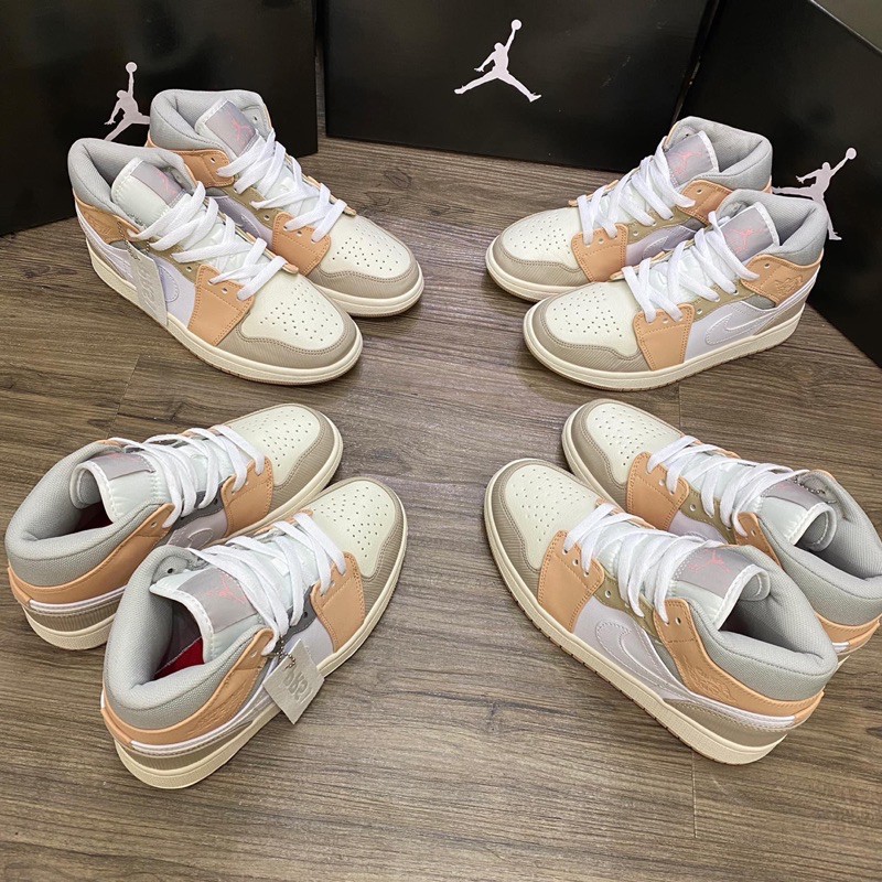 [MINTSTORE] Giày Sneaker Cam nỉ cao cổ