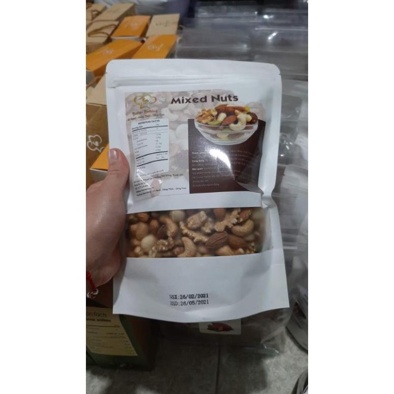 [LOẠI ĐẶC BIỆT] Hạt mixd nuts,Thơm giòn,không chất phụ gia, không hóa chất, tốt cho sức khỏe - chicake