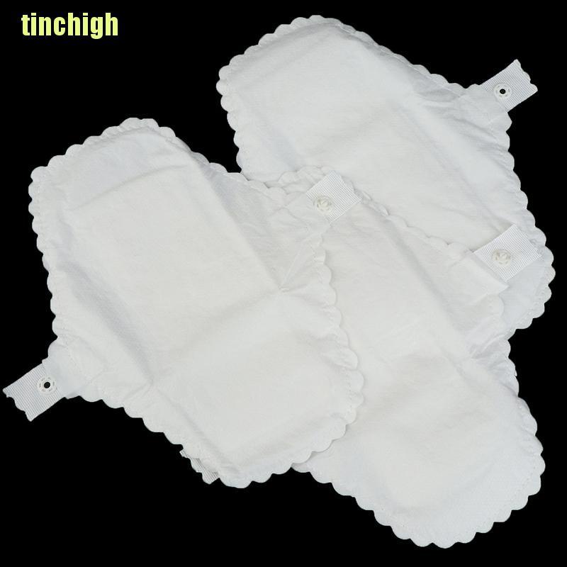 (Hàng Mới Về) Bộ 3 Băng Vệ Sinh Vải Cotton Có Thể Tái Sử Dụng