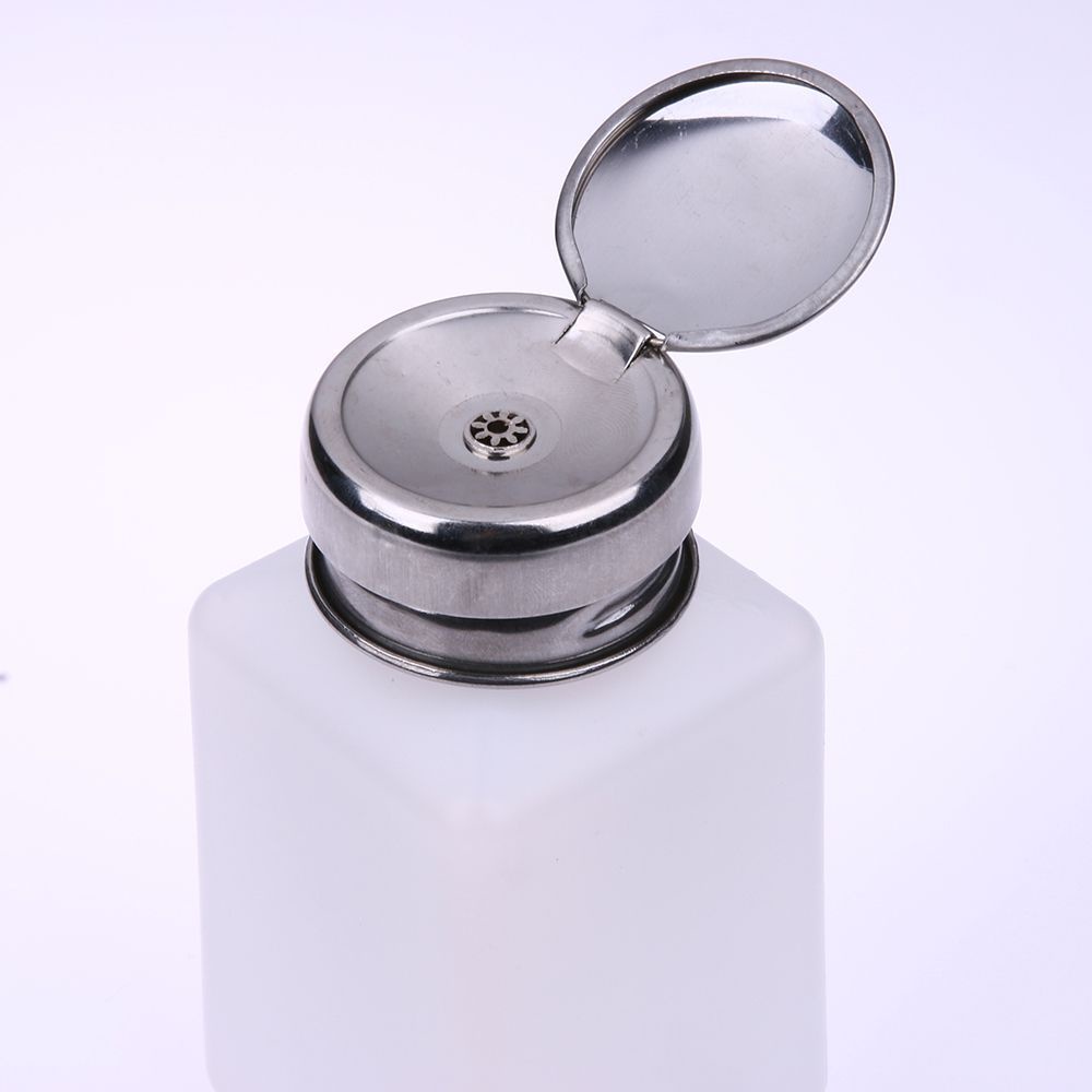 [Hàng mới về] Chai nhựa rỗng đựng dung dịch rửa sơn móng tay chống tĩnh điện tiện dụng