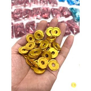 Long đền nhôm 8li kitaco màu vàng