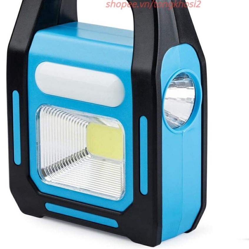 Đèn Led Năng Lượng Mặt Trời Siêu Sáng Cổng USB Sạc Điện Thoai Chống Nước Tiết Kiệm Điện ĐÈN Pin Du Lich Dã Ngoại Đa Năng