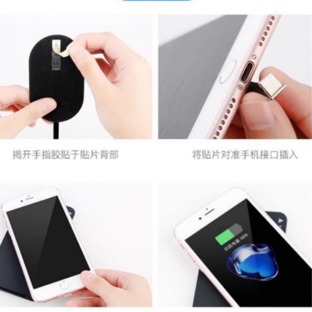 Miếng dán sạc không dây BASEUS CHO IPHONE 5/6/6plus/7plus
