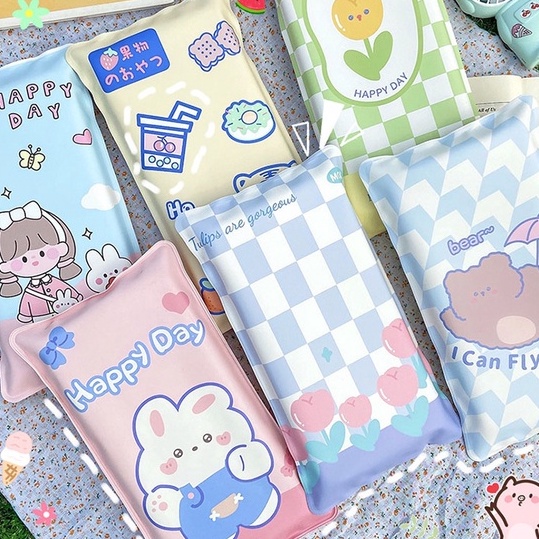 Gối Nước Mát Lạnh Hình Hoạt Hình Dễ Thương,Gối Ngủ Trưa Pad Thêm Nước Mát Lạnh