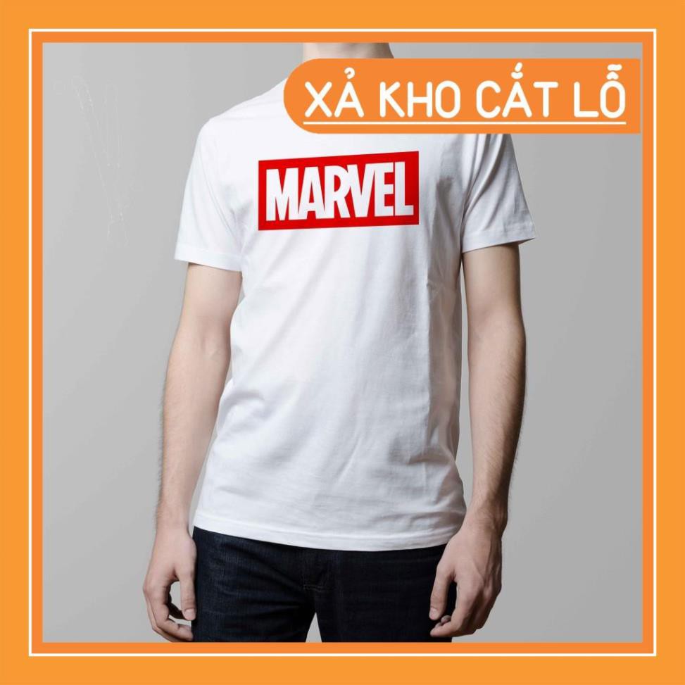 (SALE) Áo thun in hình chữ Marvel