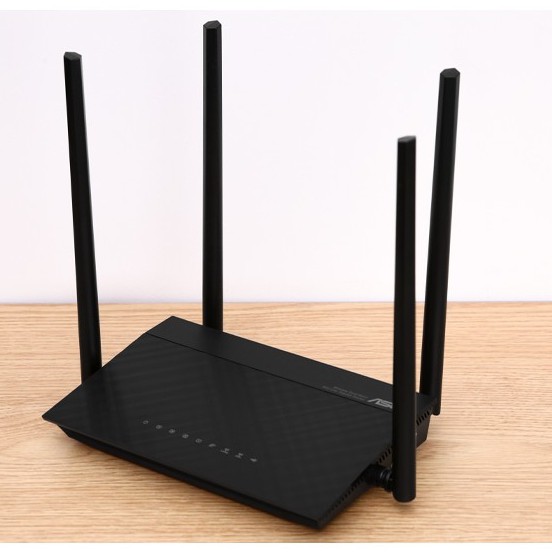 Bộ Phát Sóng Wifi Router Chuẩn AC1500UHP Băng Tần Kép Asus AC1500 Đen