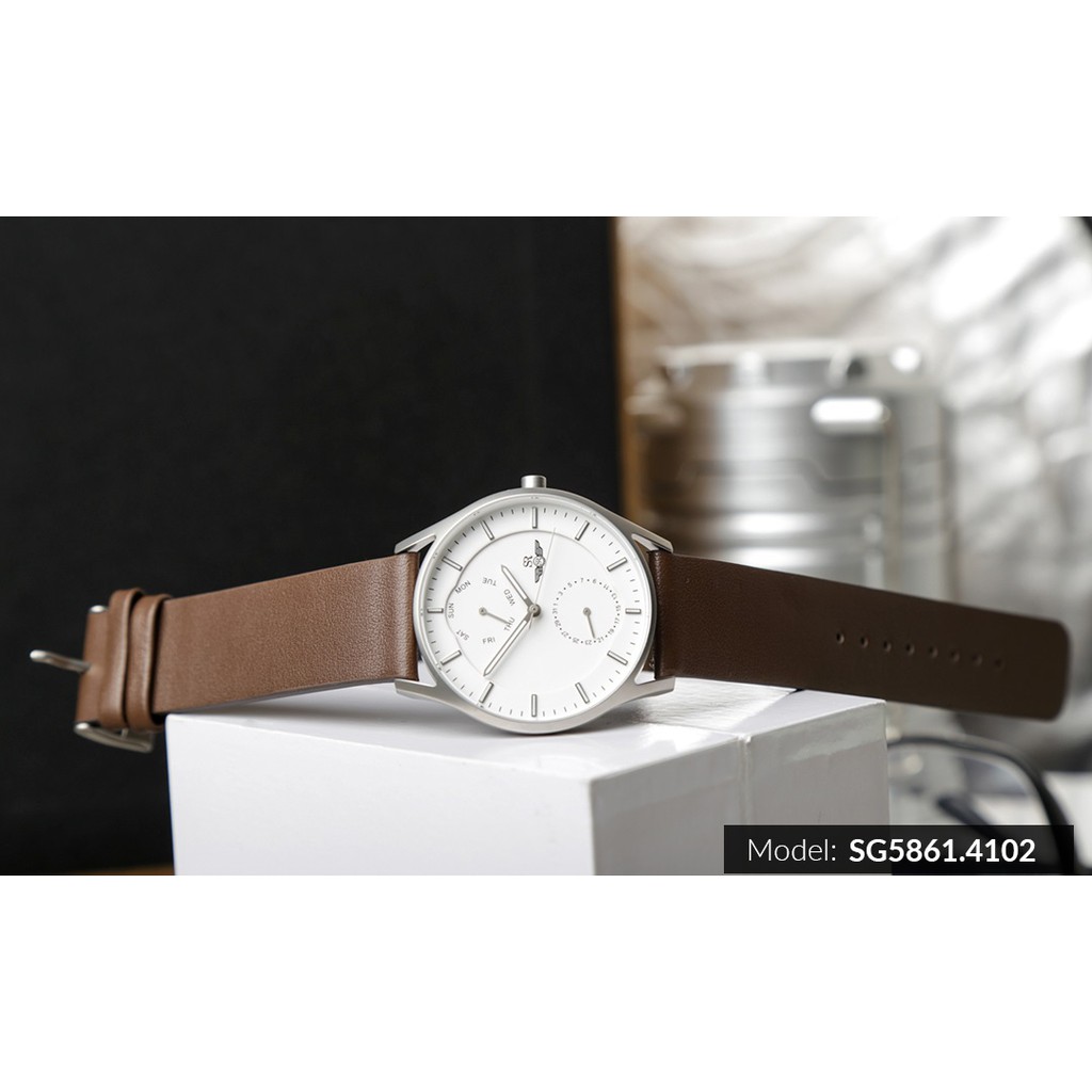 Đồng hồ nam SRWATCH SG5861 dây da