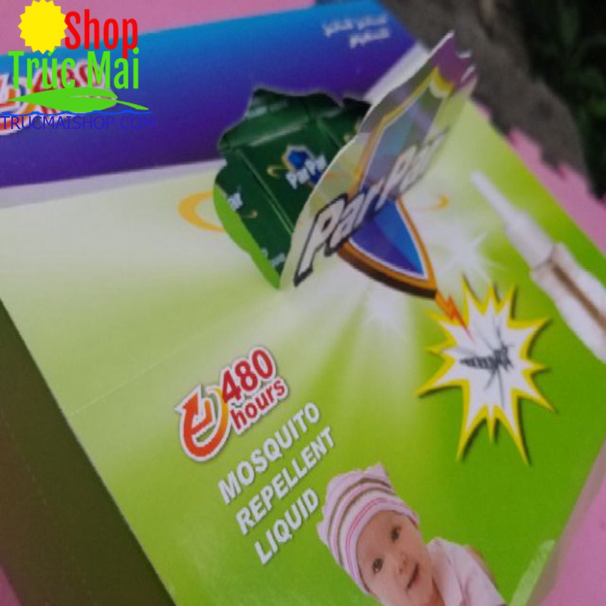 combo 20 lọ Tinh dầu đuổi muỗi  Parpar em bé dùng cho các máy đuổi muỗi parar hacker (giá sỉ)