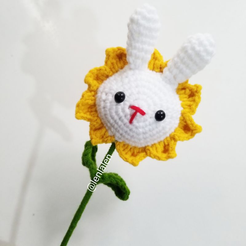 CÓ SẴN - Thú hoa len handmade hình heo gấu thỏ làm quà tặng hoặc trang trí