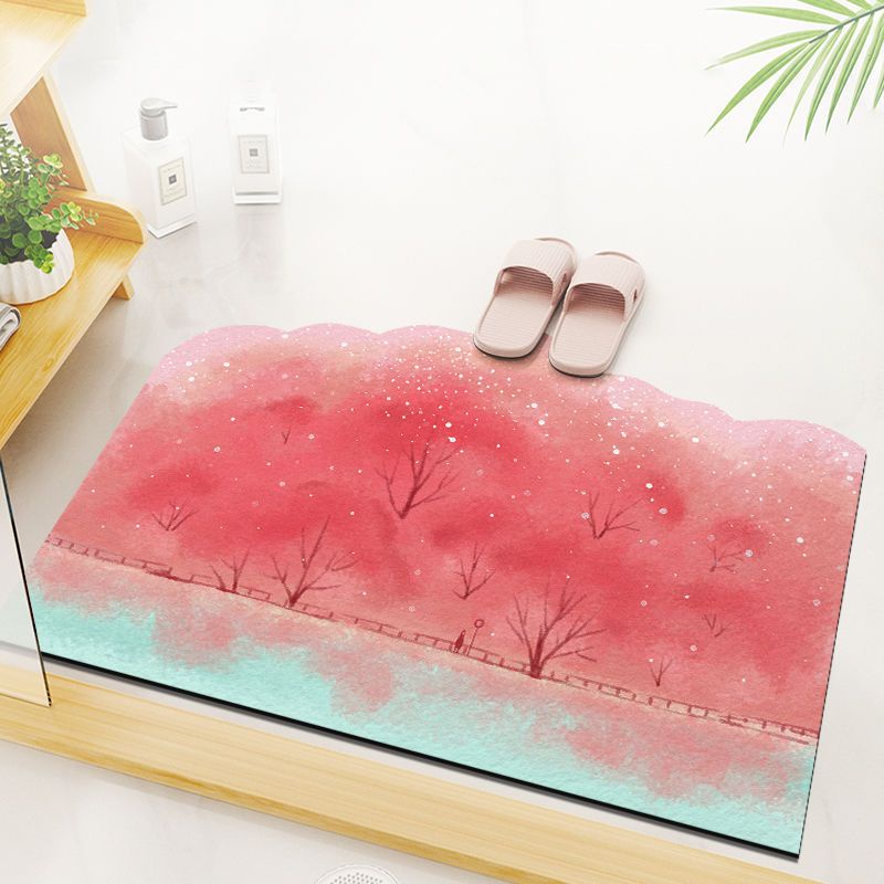 Thảm Chùi Chân Chống Trượt Thấm Hút Tốt Cho Phòng Tắm