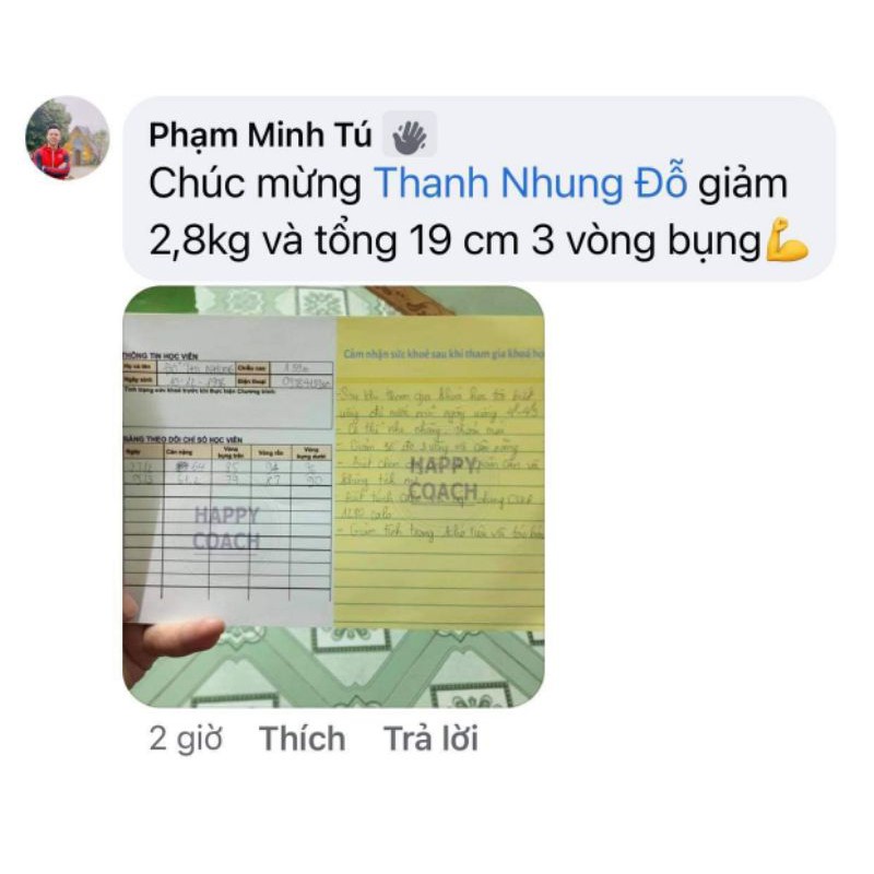 Khoá học online Giảm cân lành mạnh HAPPY COACH khoa học nhất Việt Nam