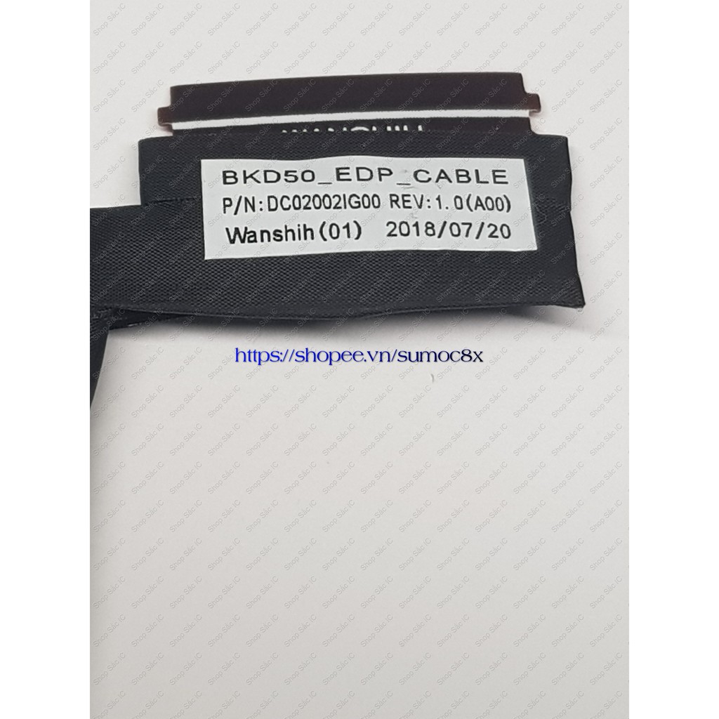 Cáp màn hình DELL V5468 V5568 Vostro 14 5468 15 5568 DC02002IG00 REV 1.0 dùng cho thợ sửa chữa