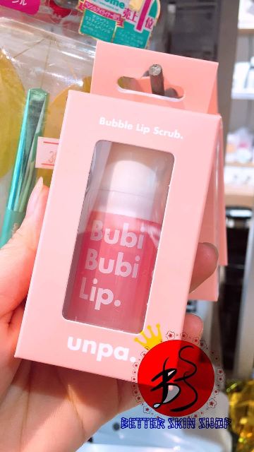 Tẩy da chết môi Unpa Bubi Bubi Bubble Lip Scrub Hàn Quốc