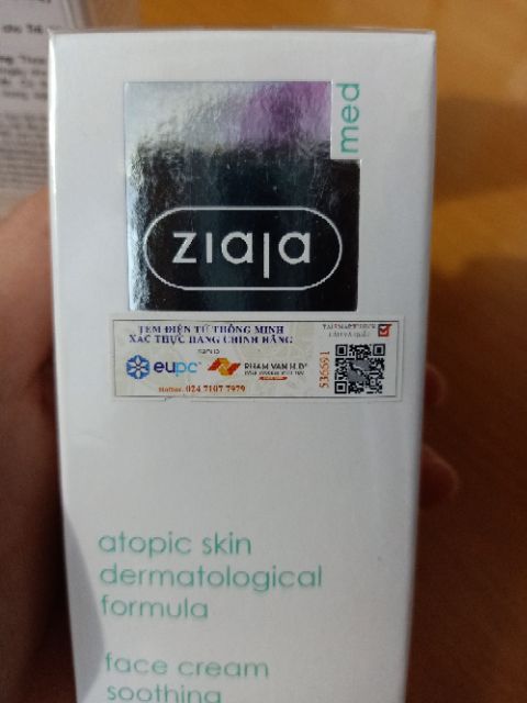 ✔️ Kem Dưỡng Ẩm Dịu Nhẹ Ziaja Med Atopic Ure 5%