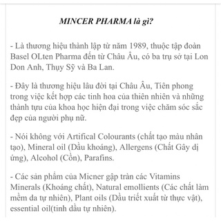 Serum căng bóng da mincer 1005