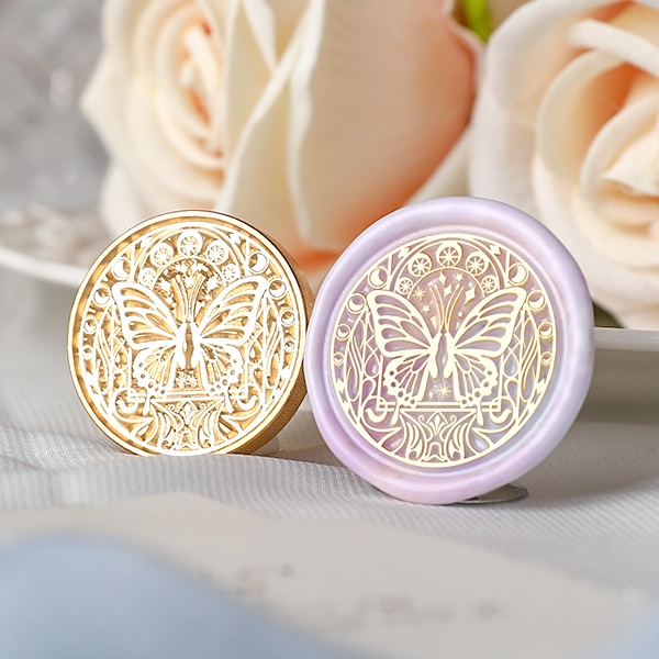 January Đầu Con Dấu Bằng Đồng Phong Cách Châu Âu Se