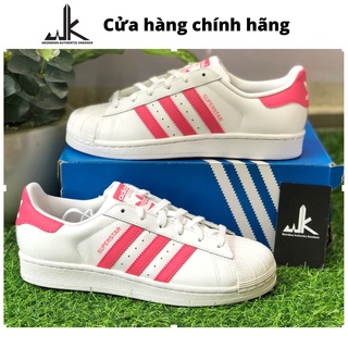 Giày Adidas Superstar Cloud White Real Pink CG6608