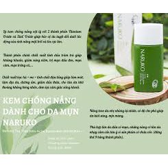 Kem Chống Nắng Naruko tràm trà SPF50 PA+++ (Bản Đài) 30ml