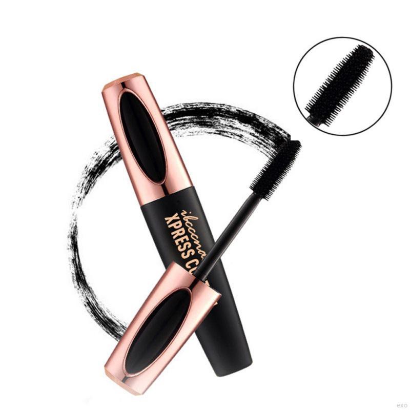 Mascara 4D chải cong lông mi tự nhiên chống thấm nước lâu trôi không bị nhòe