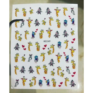 Sticker mã mới hinh hươu cai cổ