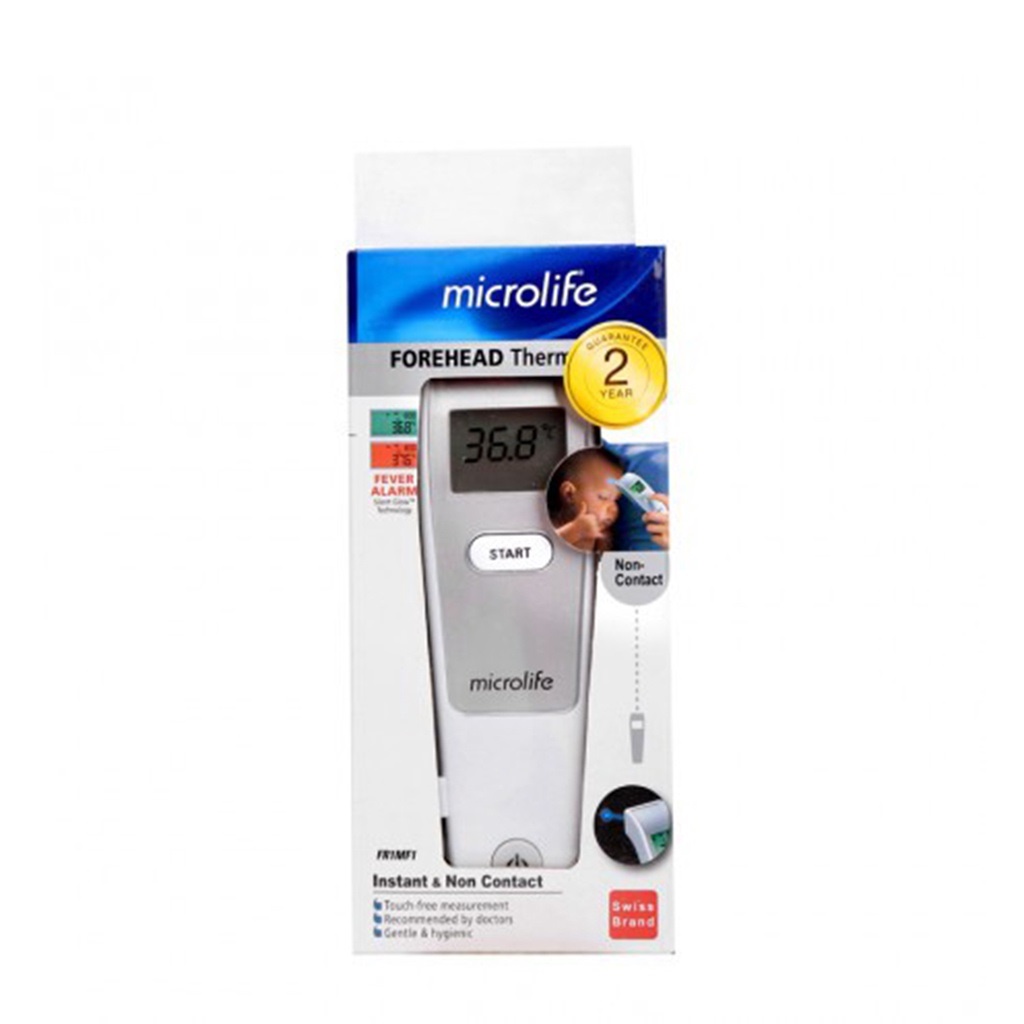 Nhiệt Kế Điện Tử Hồng Ngoại Đo Trán Microlife FR1MF1 - Hàng chính hãng