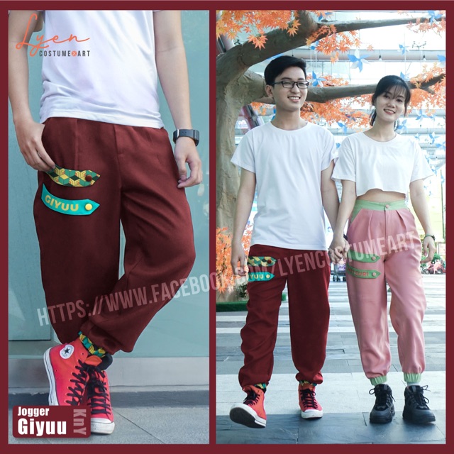 Quần Jogger KnY - Sabito & Giyuu