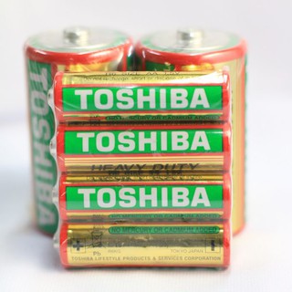 Vỉ 4 viên pin tiểu Toshiba loại AA