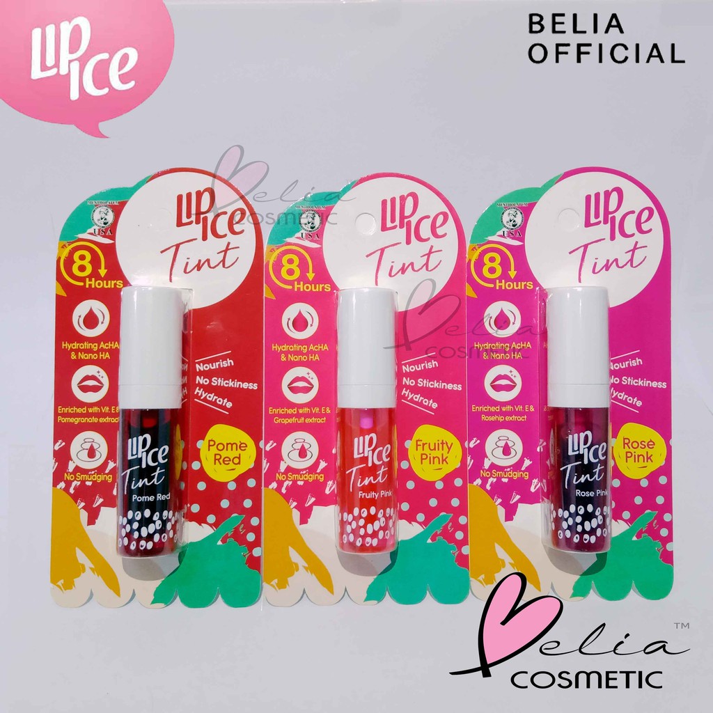 (hàng Mới Về) Son Tint Belia 8h 2g Với Chiết Xuất Lựu Đỏ | BigBuy360 - bigbuy360.vn