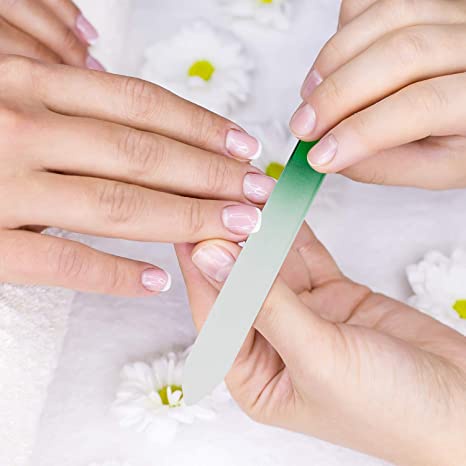 Cây Dũa Móng Tay Bằng Thủy Tinh Chất Lượng Cao Nhiều Màu Sắc Tùy Chọn