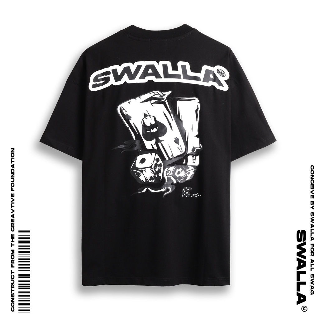 Áo Thun Unisex SWALLA PLAYER 100% Cotton Local Brand Chính Hãng