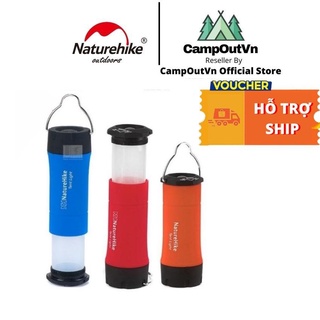 Naturehike đèn cắm trại campoutvn naturehike led du lịch dã ngoại đèn pin treo lều đa đụng
