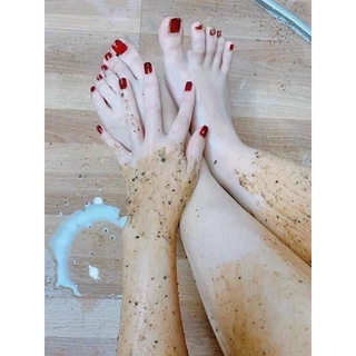 tắm trắng cà phê