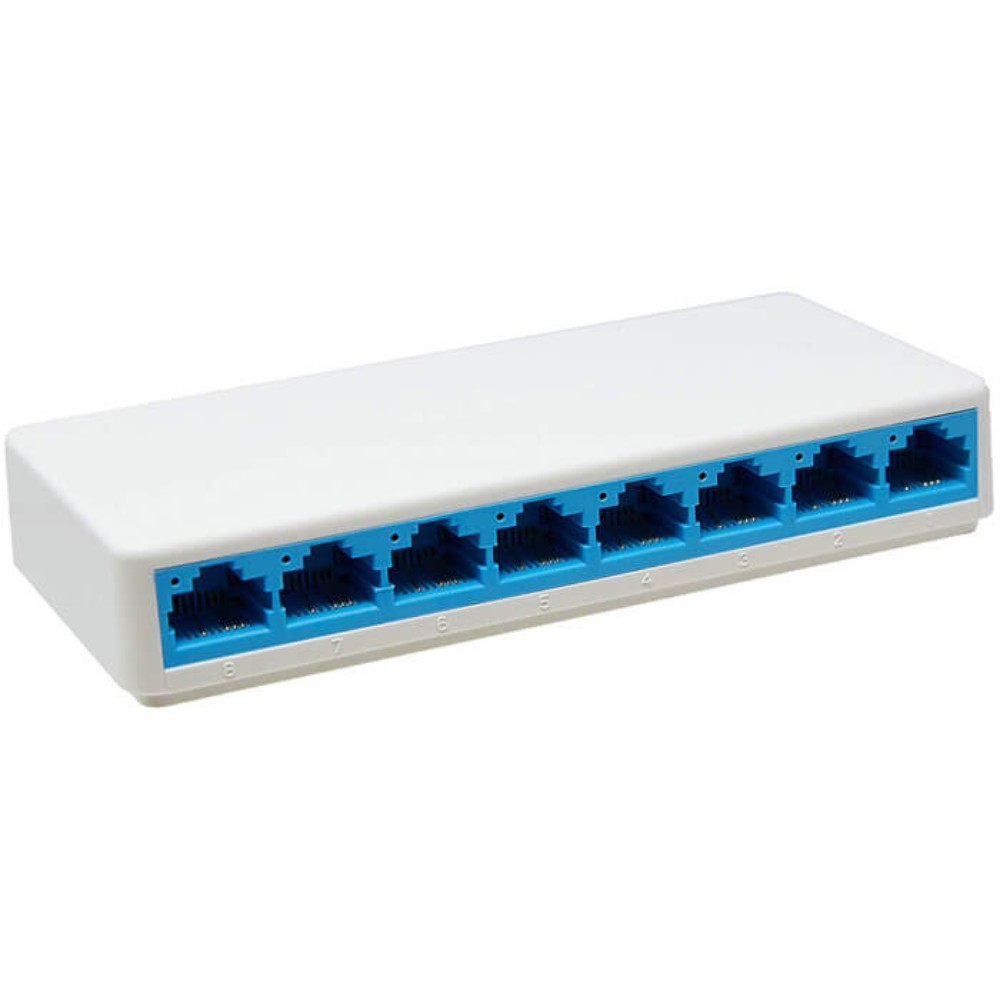 Bộ chia tín hiệu để bàn 8 cổng switch 8 port 10/100Mbps Mercusys MS108