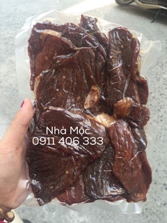 Bò khô ướp tỏi miếng - sợi 500gr