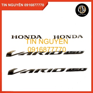 Tem Vario màu khói đời 2019 chính hãng Honda