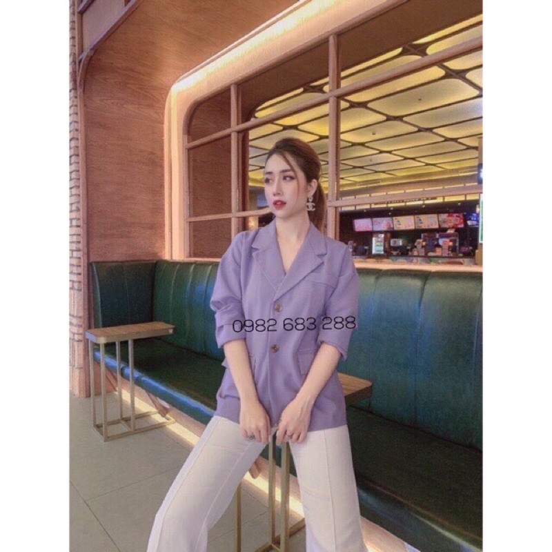 Áo khoác vest nữ blazer vải cao cấp,chất đep.