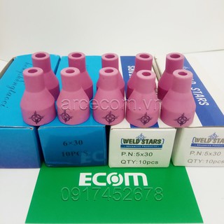 Chụp sứ hàn tig QQ150 đẹp (hộp xanh) - 10 cái