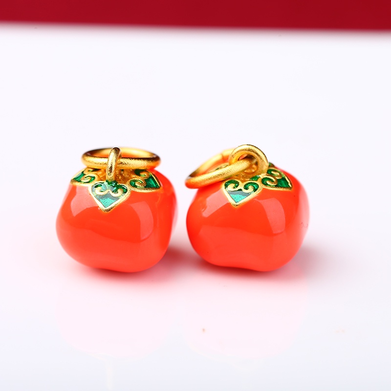 Hạt Xỏ Vòng Tay / Dây Chuyền Chuỗi Hạt Màu Vàng Không Gây Dị Ứng Chống Trượt diy